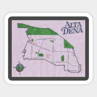 Altadena Sticker